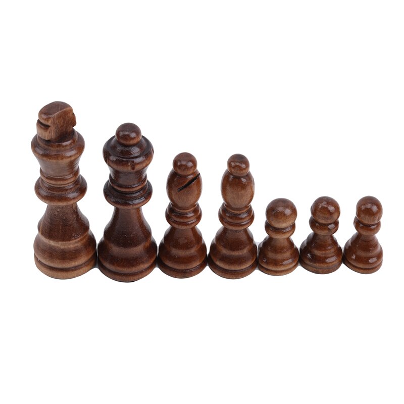 nouveauté Pièces D'échecs En Bois Offre Spéciale 55-91mm hauteur divertissement Jeux Jouets Maternelle jeux éducatifs