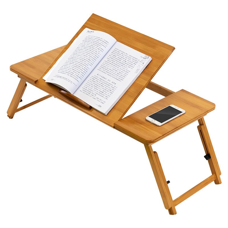 European-style modern personality bamboo dormitory notebook computer desk tablet foldable lifting bed writing desk WF1103