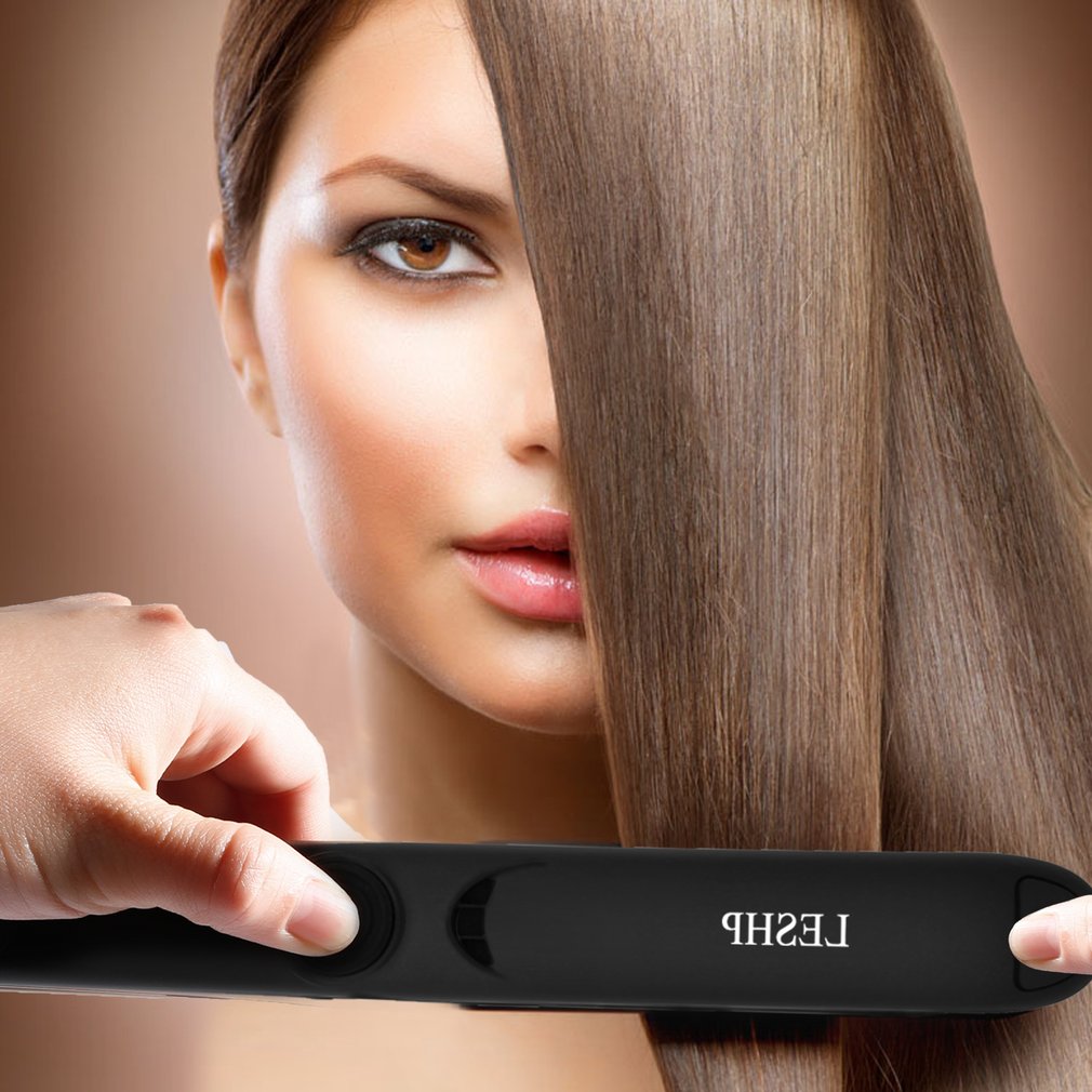 Hair Straightener Ceramic Heating Plate Hair Straightener Iron Fast Warm-up Thermal Hair Straightener Hair Straight Styler