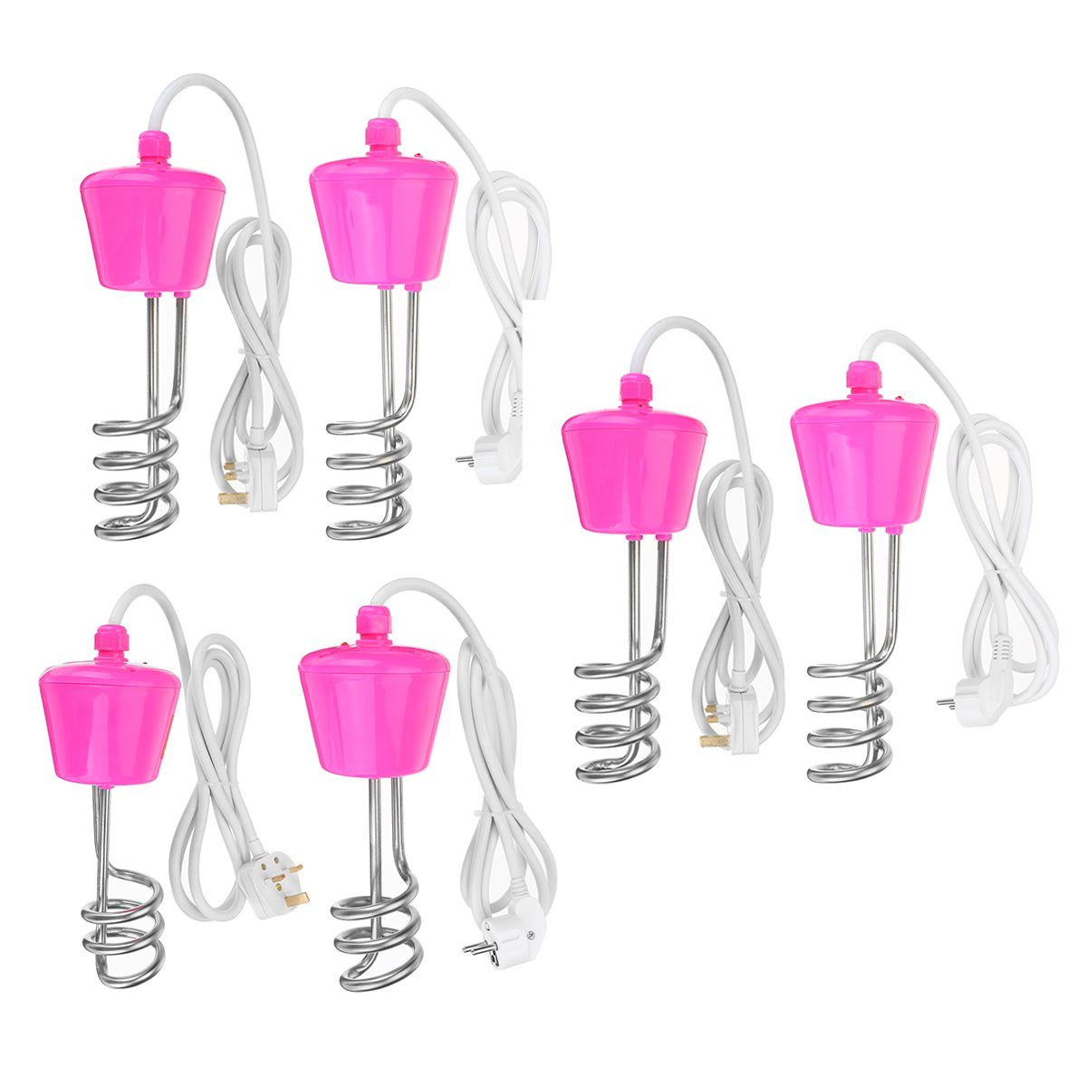 Suspension heater 3000W Stainless Steel Suspension Immersion Water Heater For Inflatable Bathtub With Electronic thermometer