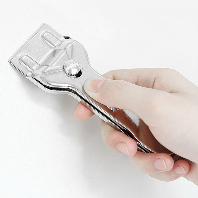 Glass Non-scratch Hob Scraper Multifunction Suitable for Induction Ceramic and Halogen Hobs Removes Residues Tool