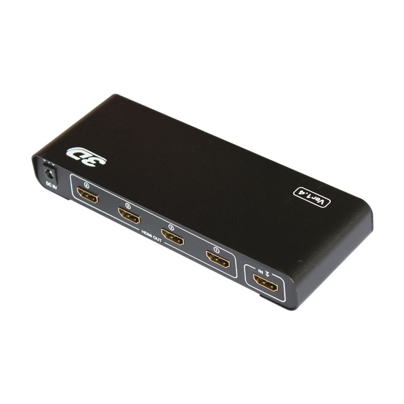 best 4k 4 port hdmi-comparible switch box 1 to 4 out hdmi-comparible splitter