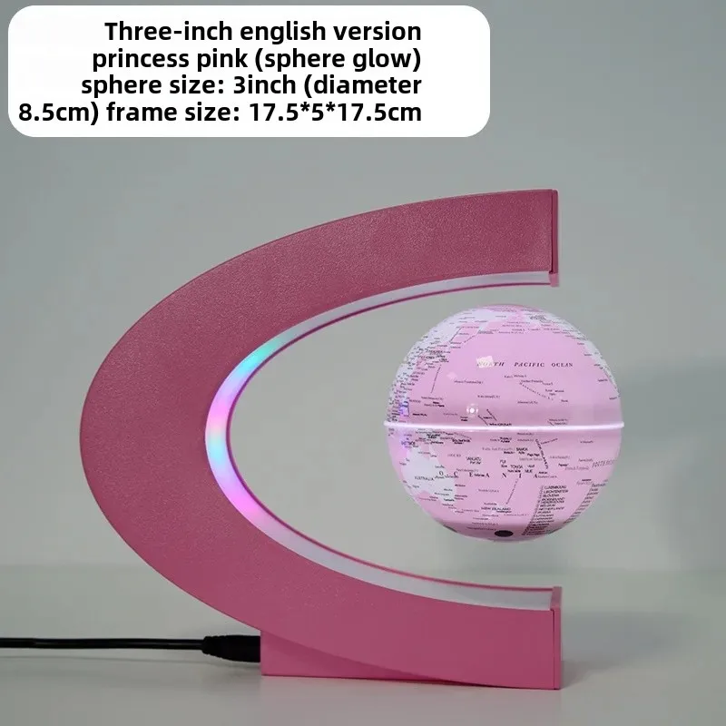 Bola de levitación magnética creativa, único de escritorio, oficina, empresa, evento, pieza de decoración transfronteriza, equipo educativo: royal blue