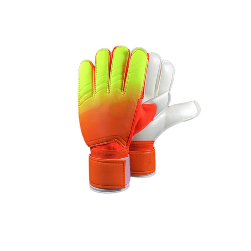 Guantes de látex grueso para nudillos, Color degradado, Portero De Fútbol, fútbol, talla 3