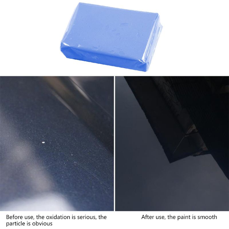 Barra de arcilla mágica para lavado de coches, limpiador de detalles de vehículos, Herramientas de limpieza de estilo de coche, 100g