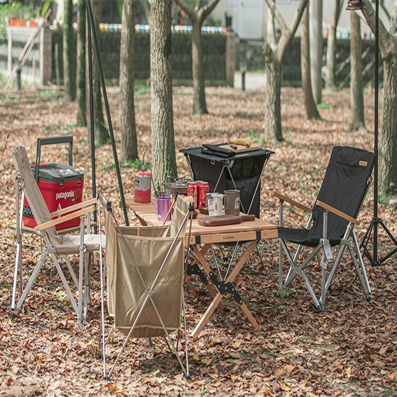 Naturehike udendørs foldbart skrivebord splicable campingborde opbevaring organisator sag stor kapacitet til udendørs rejse picnic