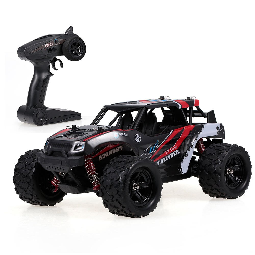 HS18312 1/18 2.4Ghz 4WD Rc Auto 36 Km/h Hoge Snelheid Super Motor Rubber Wielen Off Road Auto Cross- land Auto Rc Speelgoed Voor Kinderen: Rood