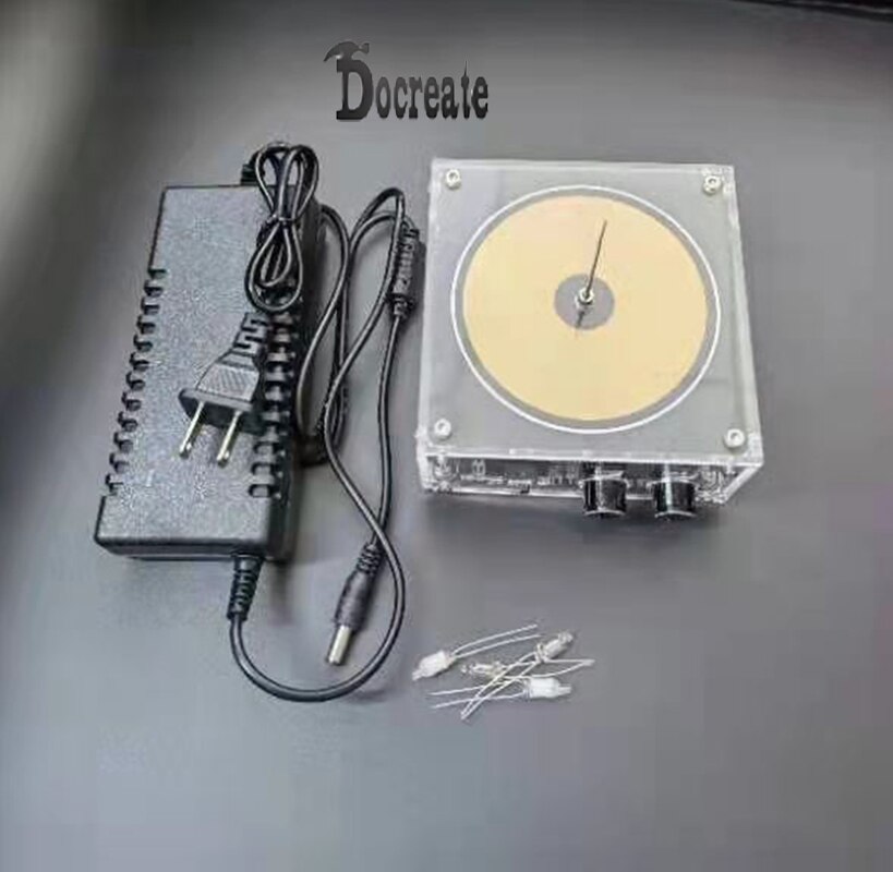 Newest 10CM Flat-panel Bluetooth Music Tesla Coil High Frequency and High Voltage Pulse Test Apparatus