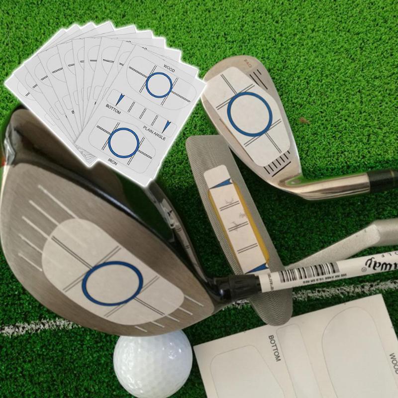 10 sæt golf slagbånd etiketter optagersæt til træjern og putter