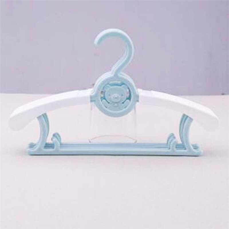 Perchas de plástico con dibujos animados para ropa de bebé, 8 colores, estantes de Secado al aire libre reutilizables para niños, organizador de abrigos de ropa: G