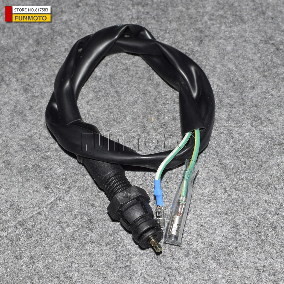 rear brake switch brake cable of CFMOTO CF500 ATV,the parts number is 9010-150500