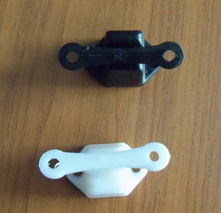 Witte Kleur Deurstopper Opzeggen Nylon Stop Limiters Voor Rv Deur Push Catch Holder Voor Rv Kabinet Deuren
