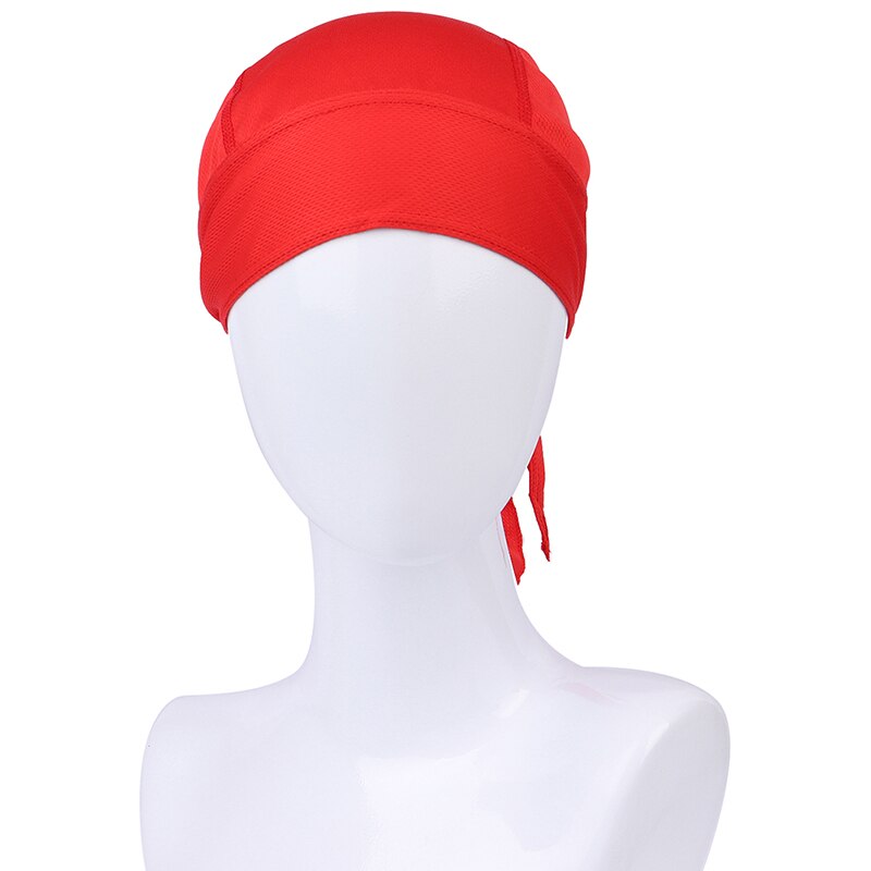 Men Women Quick Dry Pure Cycling Cap Head Scarf Running Riding Bandana Headscarf Hat Hood Headband