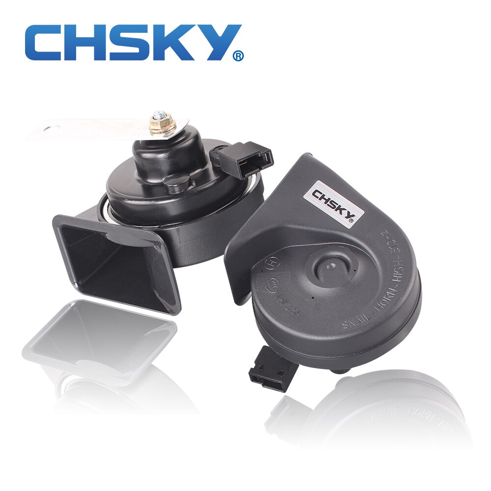 CHSKY Car Horn Snail Horn For Toyota CHR C-HR 12V Loudness 110db Loud Car Horn High Low Klaxon Claxon Horns Car-styling