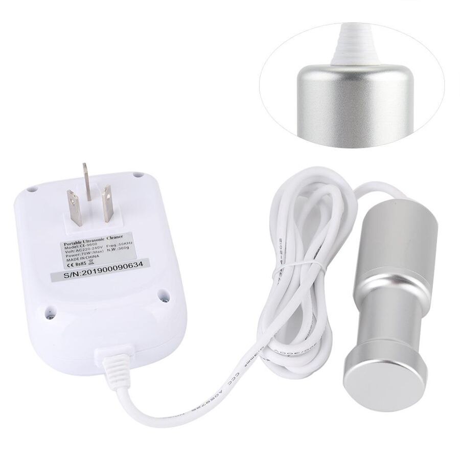 Ultrasonic Cleaning Portable Ultrasonic Fruits Eyeglass Cleaner Necklace Jewelry Cleaning Machine Sonic Cleaner