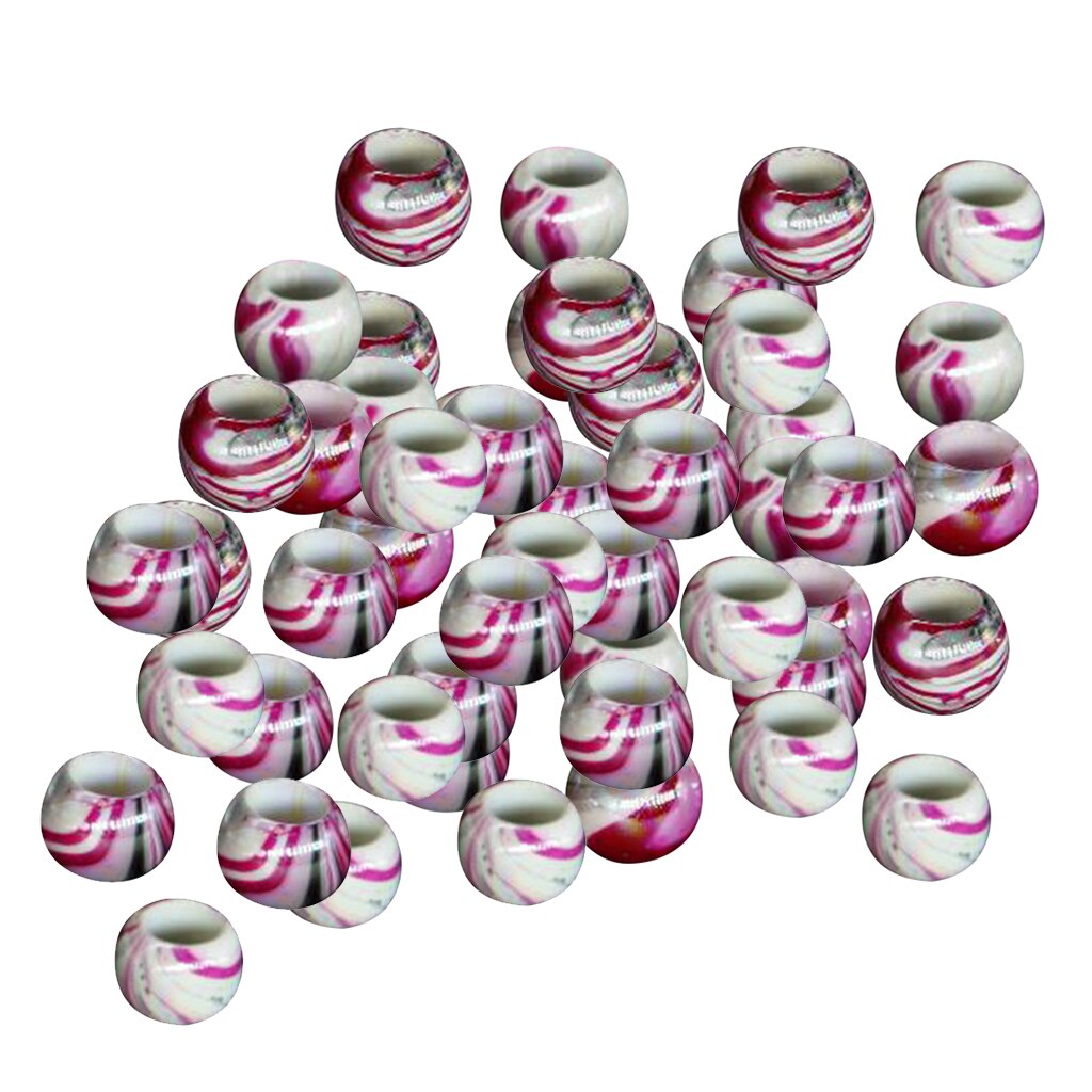 50 stykker dreadlocks perler sæt hårringe smykker til fletninger dreadlocks tilbehør hårmanchetter hårfletning