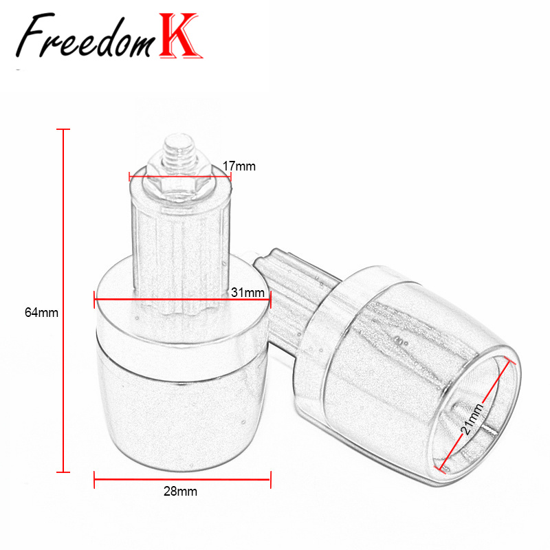 For KYMCO DownTown 125i/200i/250i/300i/350i CK250T/300/CK300T/ 7/8 ''22MM CNC Motorfiets Handle Bar Stuur Grip Eindigt Cap Plug