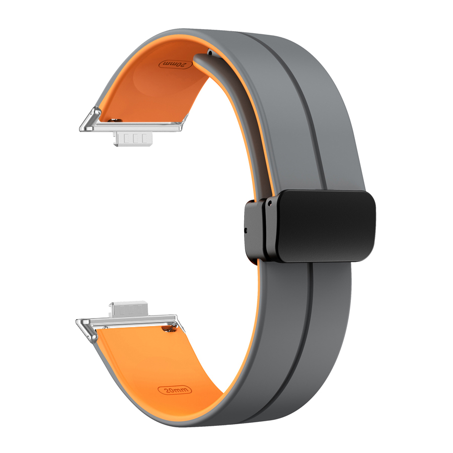 Magnetic Buckle Silicone Watch Band For Huawei Watch Fit 4 Pro Strap Replacement Correa Bracelet For Huawei Fit 3 Accessories
