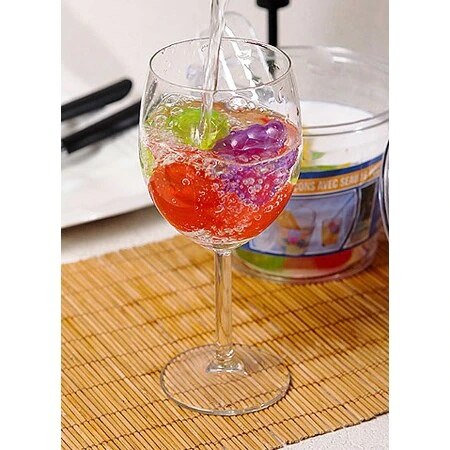 Fruit Shaped Do Not Melt Plastic Ice Cube Ball Ice Cube 24 Pcs