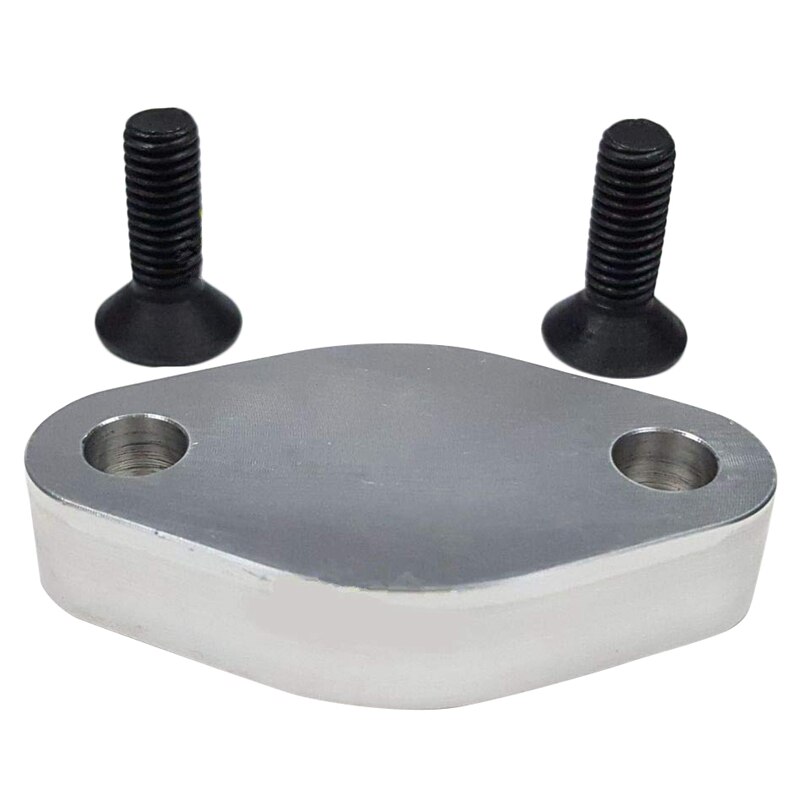 For Ls Egr Delete Intake/Exhaust Block Off Plate Lsx Silverado 4.8L 5.3L 6.0L Lq4