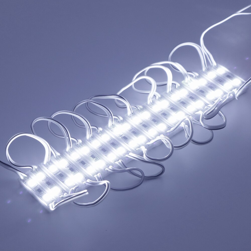 20PCS/lot mini LED Module SMD 2835 2LEDs DC12V Ultra thin for Advertisement LED Module Lighting Strip