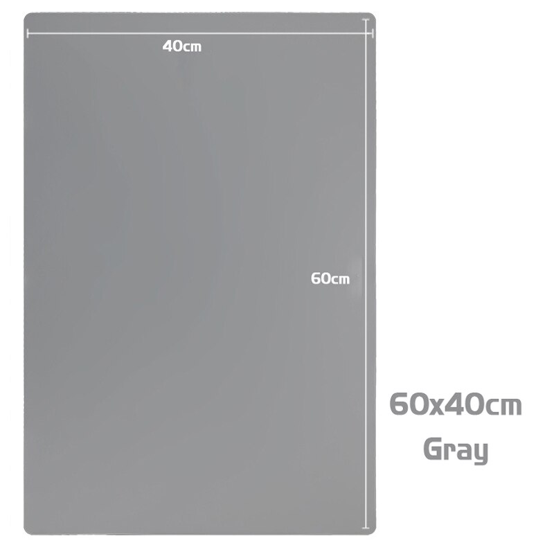Mantel Individual de silicona para mesa de cocina, tapete Protector para mesa de comedor, 60x40: Gray