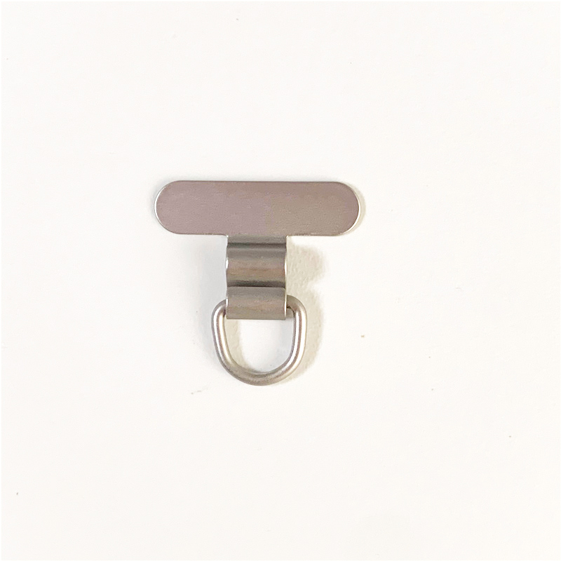 1/2PCS Mini Mobile Phone Lanyard Patch Pad Stainless Steel Silent Hole Clip Ultra-thin Metal Back Patch Sturdy Connection Piece: Blue / Green