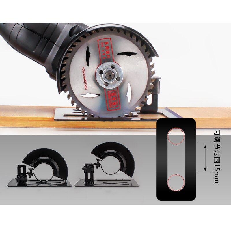 Verstelbare Balans Beugel 100 Type Hoek Grinder Holder Snijmachine Base Bescherming Cover Diy Woodwoking Gereedschap