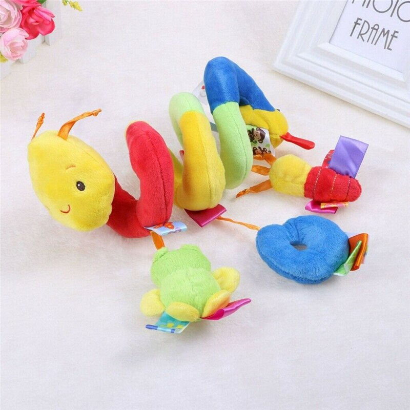 Jouet en spirale pour -né, berceau, poussette, siège de voiture, hochets éducatifs, serviette pour bébé