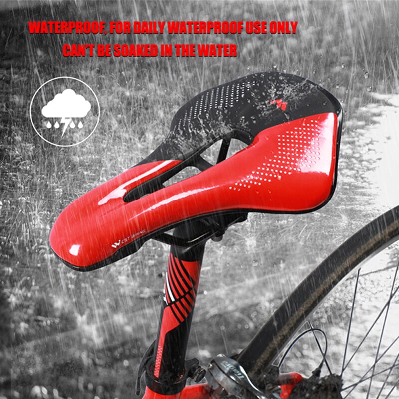 Selle VTT Route Coussin Siège Vélo Confort - Absorption Chocs - Ergonomique Tous Vélos Selle Ergonomique Rembourrée
