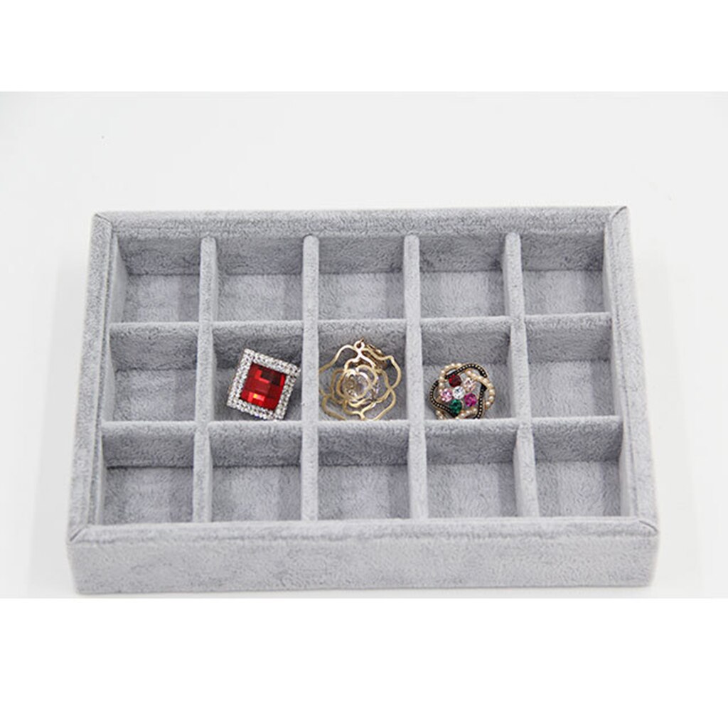 Sieraden Lade Lade Insert Display Show Case Organizer Voor Ketting Armband: 12 Grid
