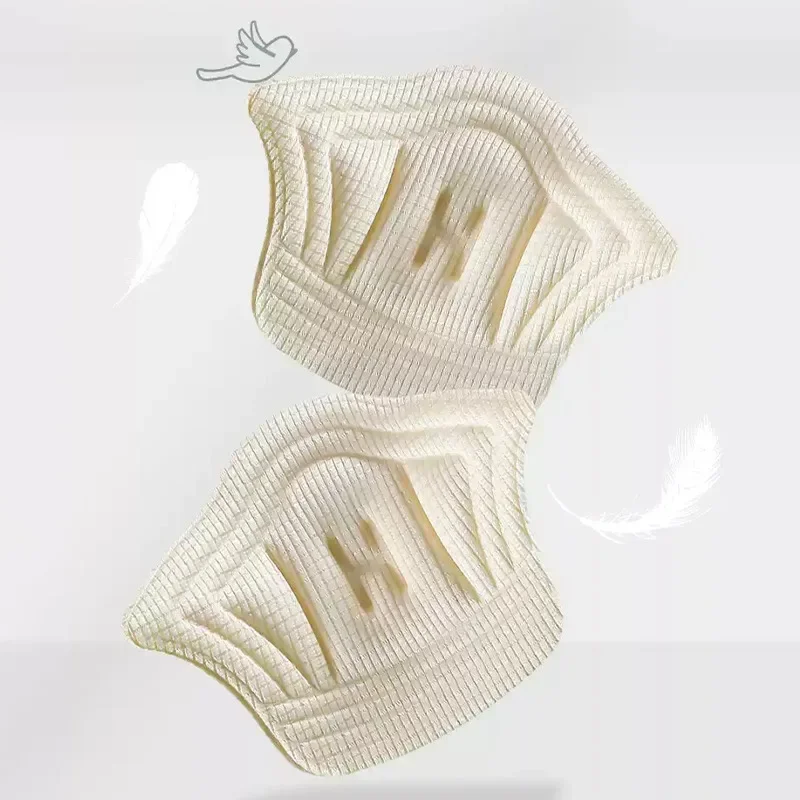 10 Stück Fußpolster für Schuhe, Fersenpolster für Sportschuhe, Größenreduzierer, Füllmaterial, Fersenschutz-Aufkleber, Schuhpolster
