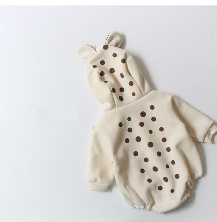 Baby Kleding Lange Mouw Baby Bodysuit Herten Stijl Baby Jongens Jumpsuits Peuter Jongen Kleding