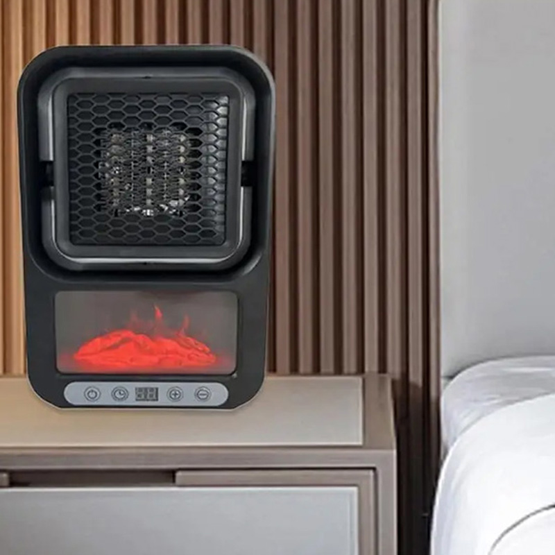 800W ruimteverwarmer met thermostaat Elektrische verwarming Draagbare verwarming Desktop warme luchtblazer Mini draagbare verwarming voor gebruik binnenshuis