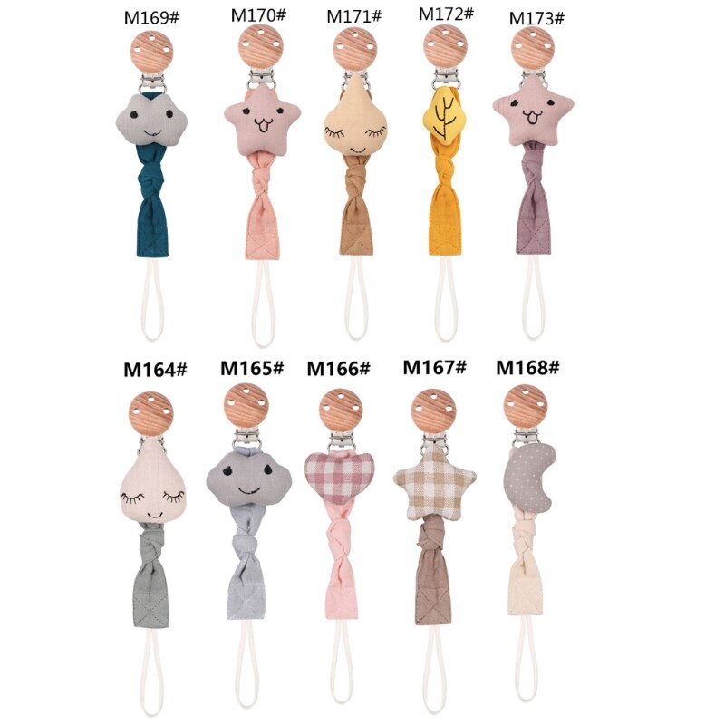 Baby Schnuller Clip Ketten Umweltfreundliche Schnuller Clips Halfter Kette Baby Weihnachten Schnuller Clips