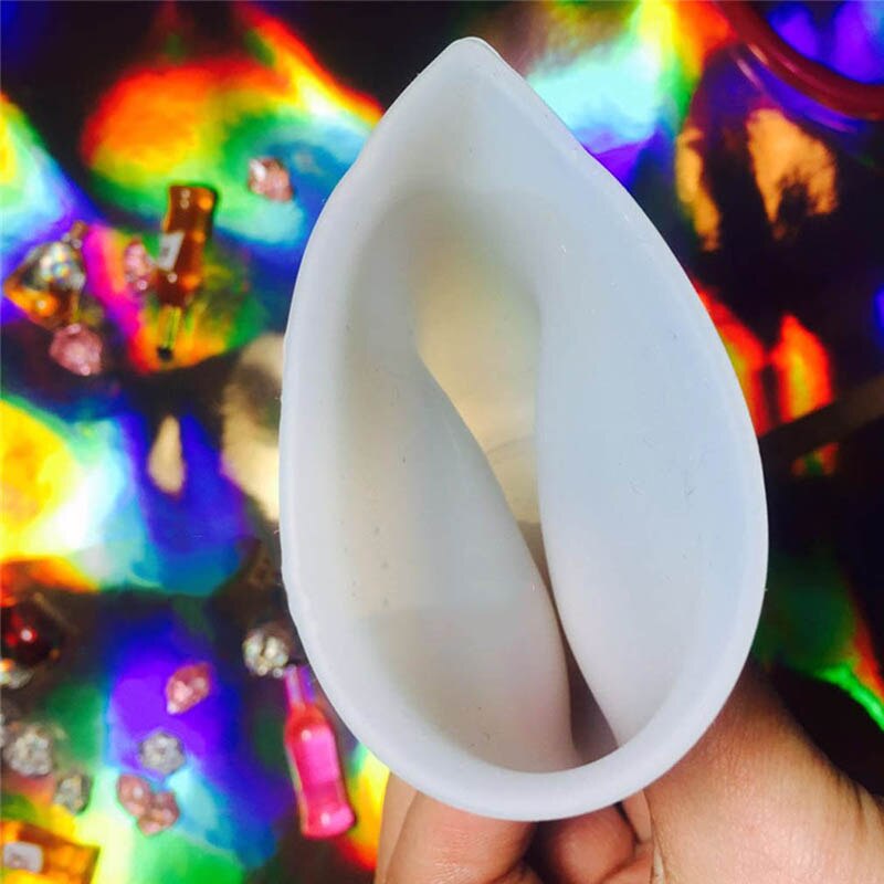 Tasse à mesurer en Silicone blanc de 100ML, moule en résine époxy, outil de fabrication à la main, échelle à cristal