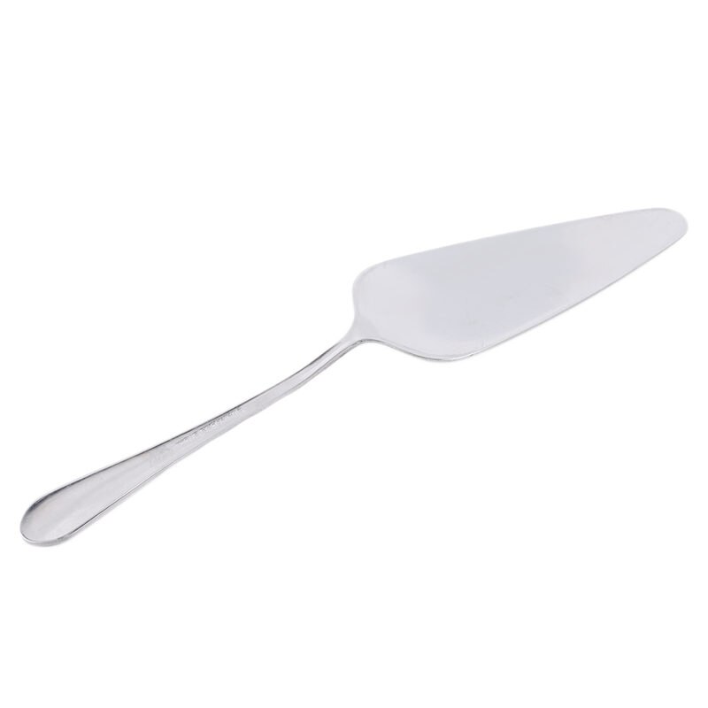 Useful Cake Server Stainless Steel Serrated Edge Blade Cutter Pie Pizza Server Cake Cutter Cake Holder Baking Kitchen Tools: Handle pattern silve