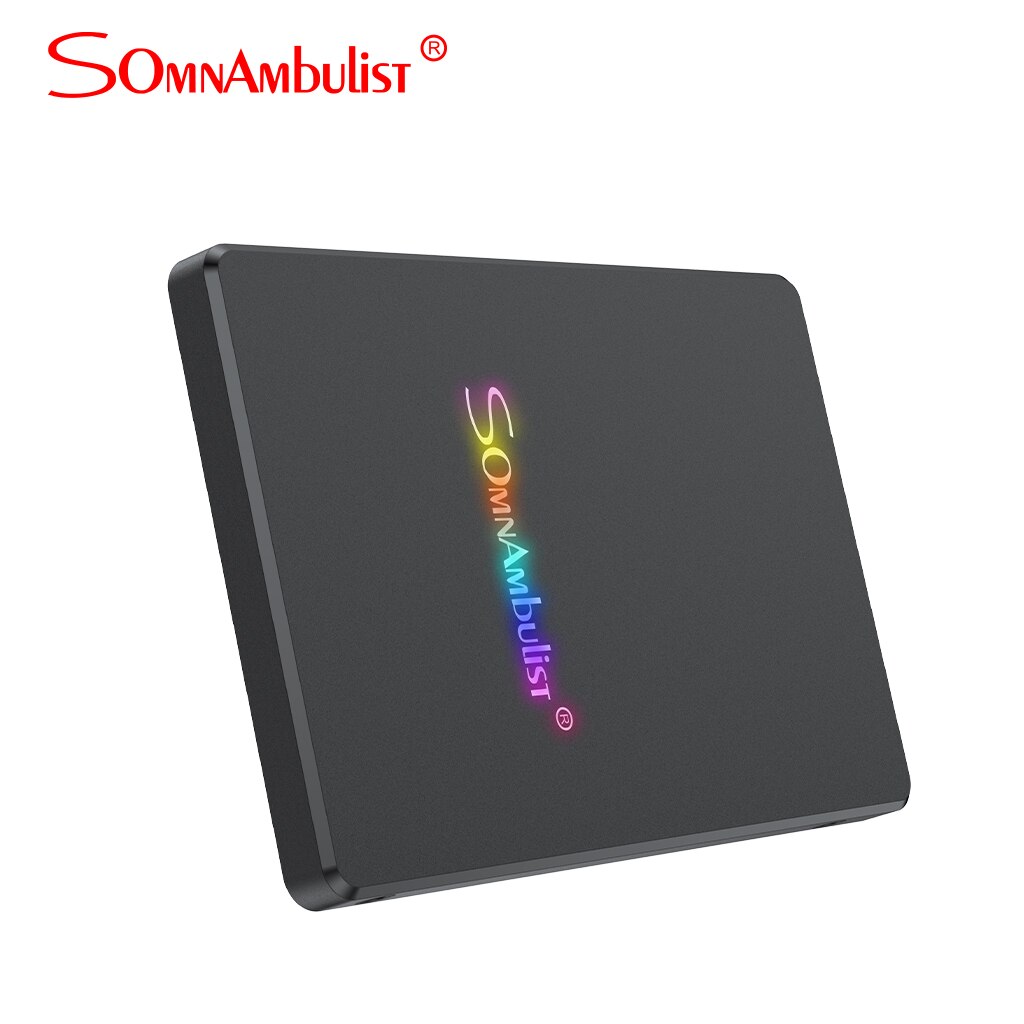 De Kleurrijke Ademhaling Licht Ssd 120Gb 240Gb 480Gb 2Tb Ssd 2.5 Drive Ssd Sata Sataiii 60Gb Laptop Ingebouwde Solid State Drive