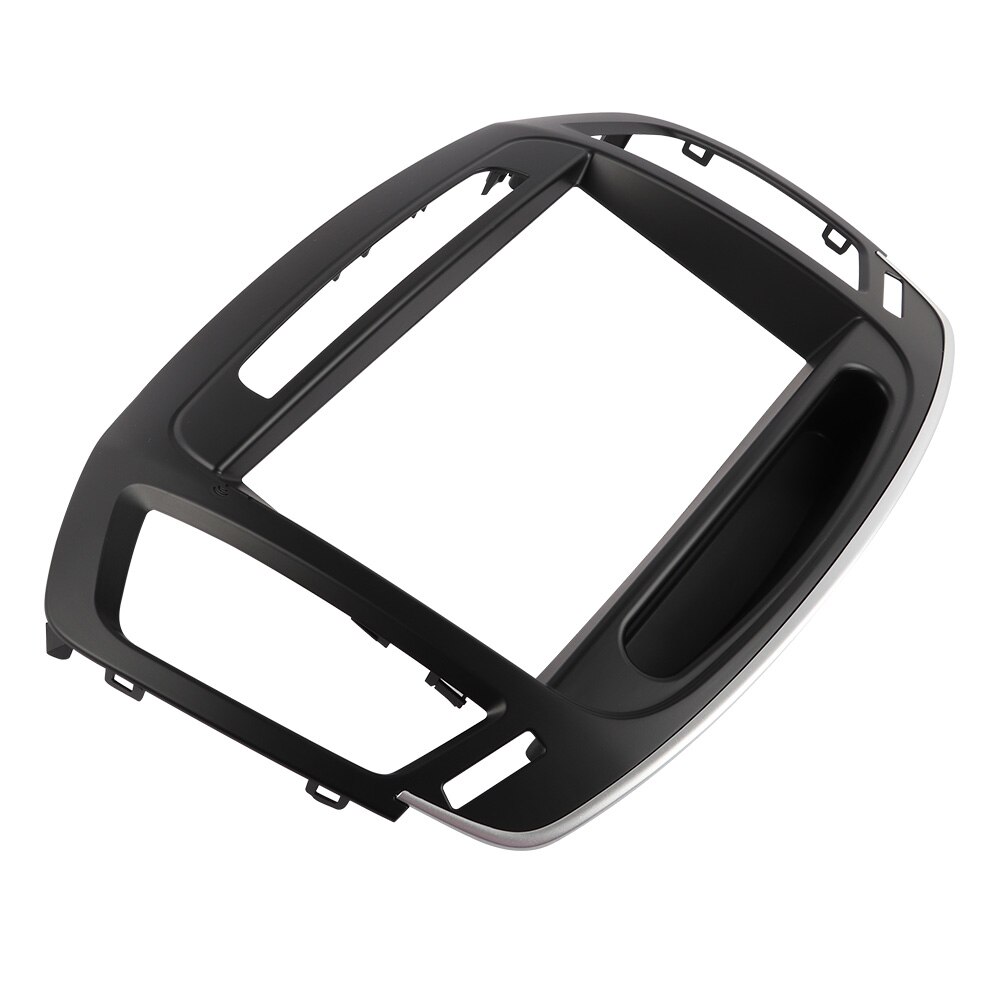 Black/Brown ABS Plastic Trim Facia Frame For Buick Regal Refit Car Android Radio Navigator DVD Mounting Dashboard