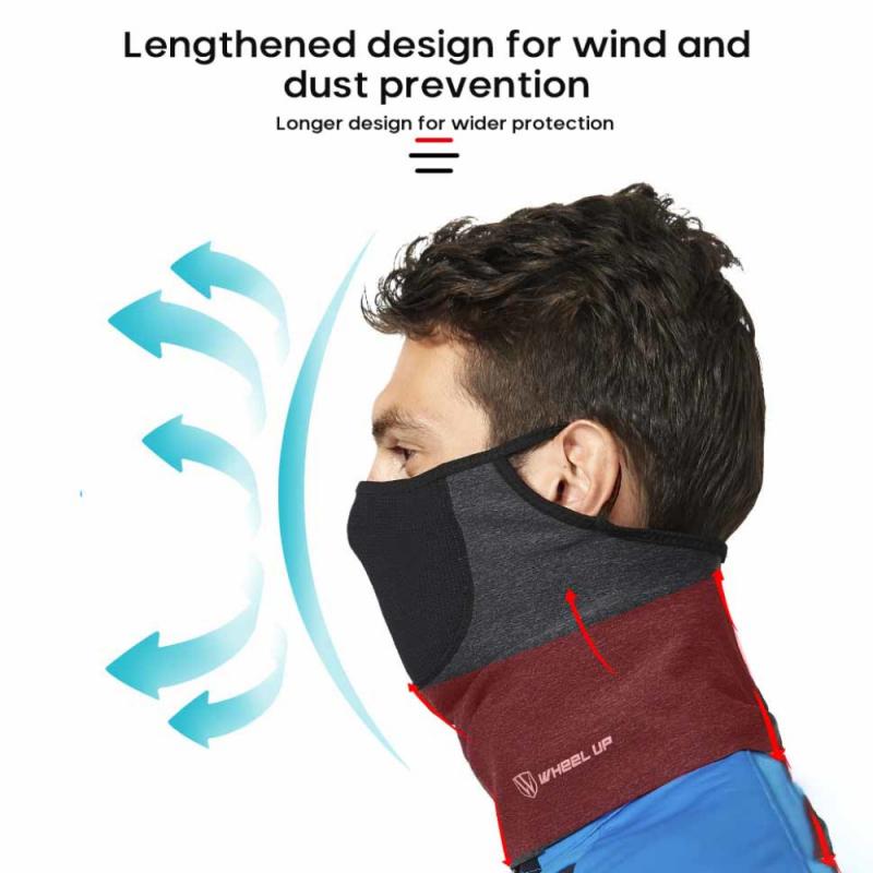 Winter Cycling Face Mask Warm Fleece Windproof Masks Scarf Men's Sports Bike Headband Neck Guard Running Warmth Soft Faces Towel