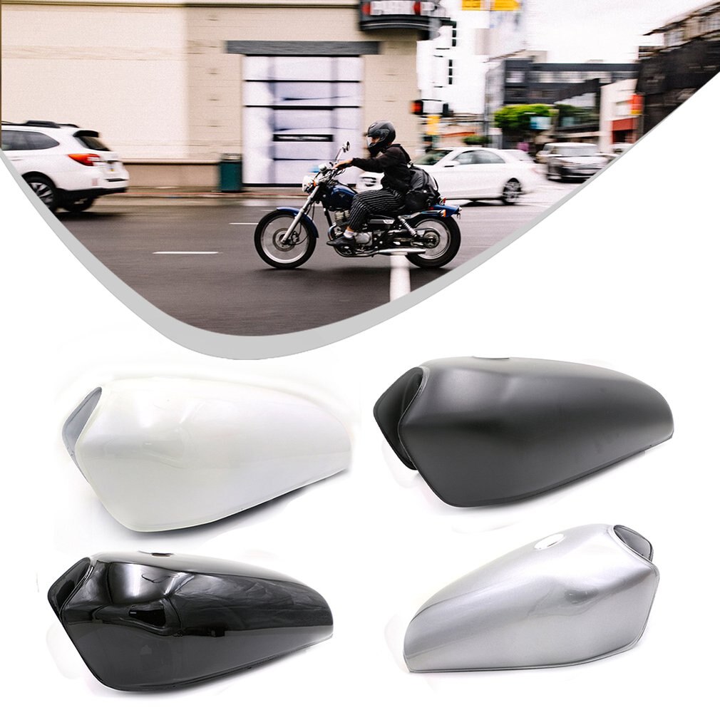 Réservoir de carburant de moto universel rétro Durable pratique et pratique en métal CG125 réservoir de carburant de moto