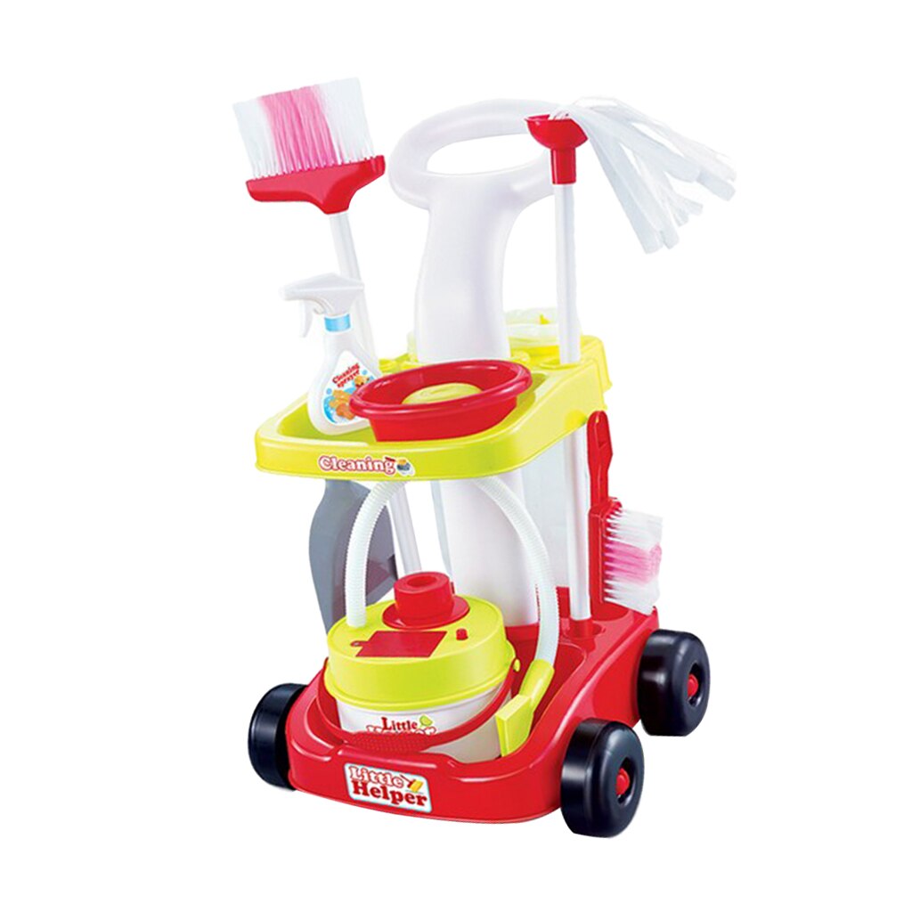 Lot of Children Cleaning Set, Pretend Home Appliance Toy Cleaning Supplies: Default Title