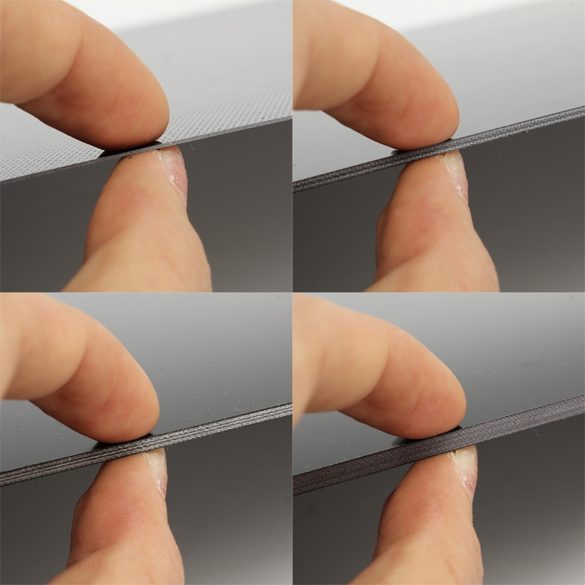 300 x 170mm sort glasfiber skabelon bordplade epoxy glasfiber  g10 fr4 glasfiber plade til håndværksartikler til håndværkere