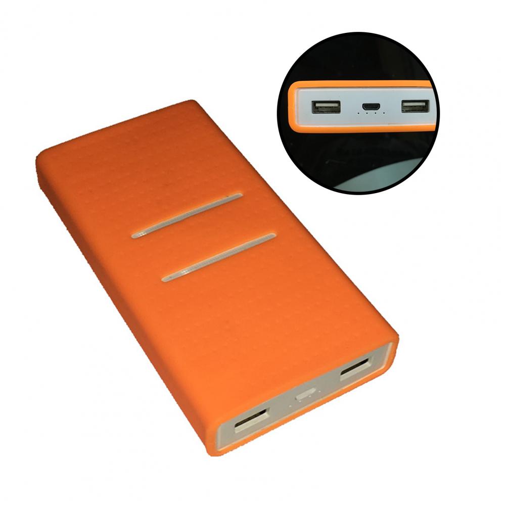 Stofdicht Effen Kleur Zachte Siliconen Case Beschermhoes Voor Xiaomi 20000Mah Power Bank