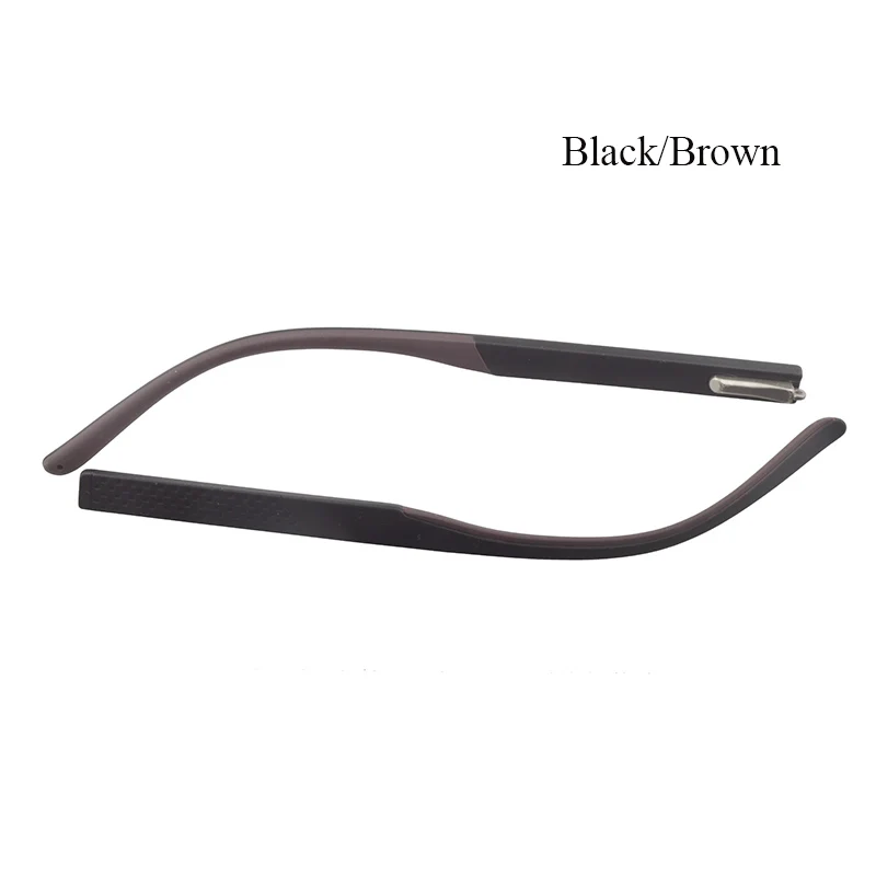 1 paar  tr90 brillen flexibele scharnier voor reparatie gebroken stang vervangende veer geheugen brillenpoot  tr006: Legergroen
