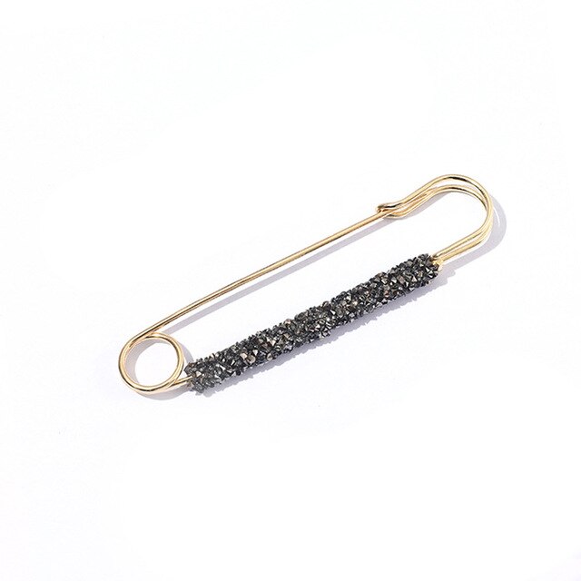 Mode Strass Trui Vest Broche Pins Veiligheid Sjaal Gesp Vrouwen Accessoires: 8