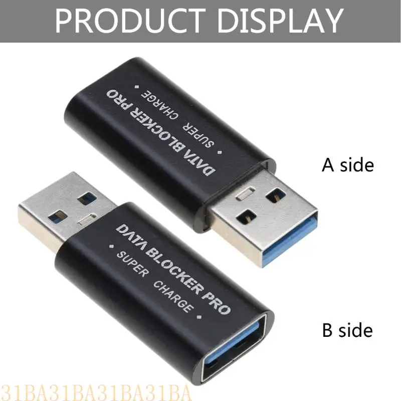 652f usb-opladerstik i aluminium med datablokfunktion understøtter hurtig opladning