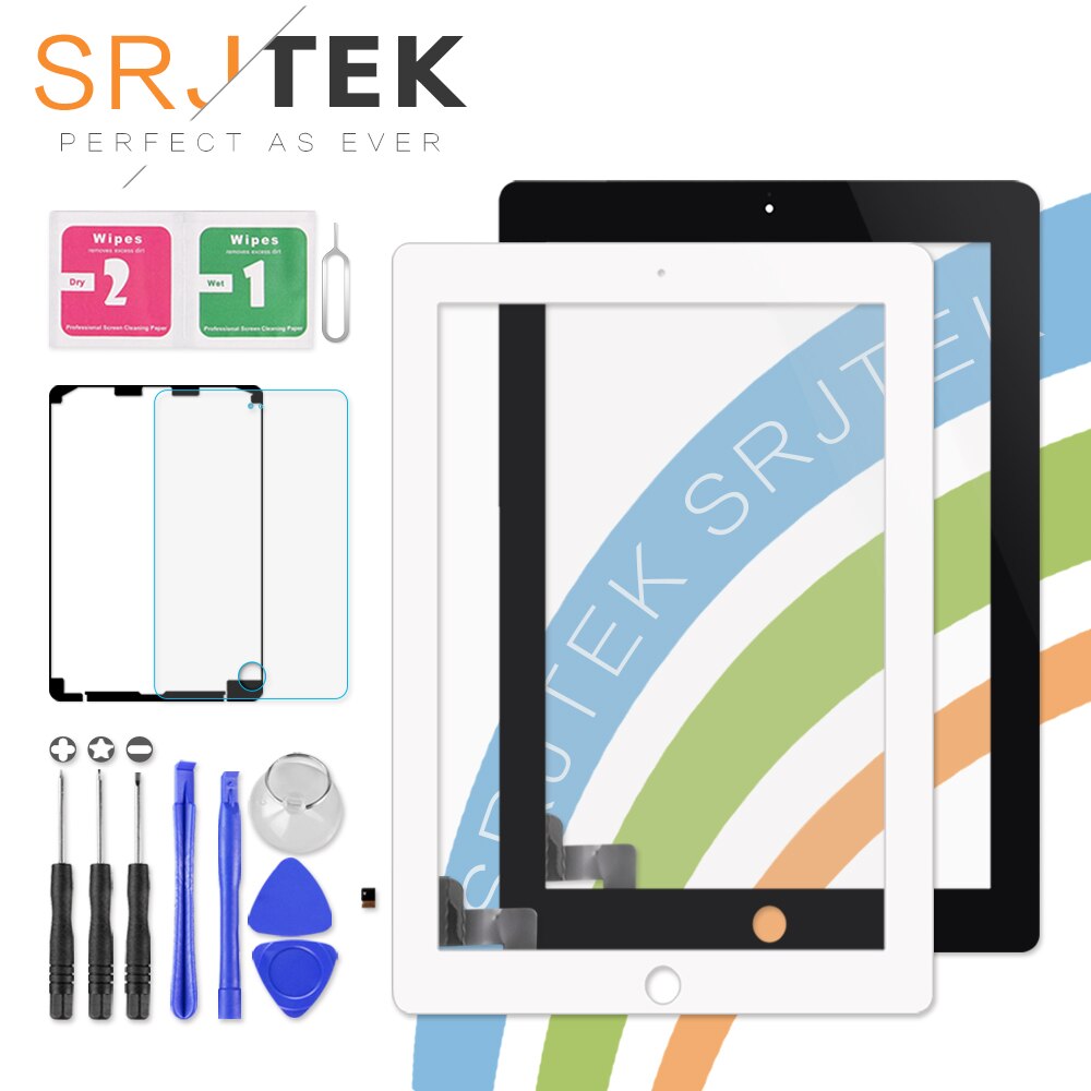Touch Screen For iPad 2 A1395 A1396 A1397 For iPad 2 Touch Panel LCD Outer Display Screen Replacement Digitizer Sensor Glass