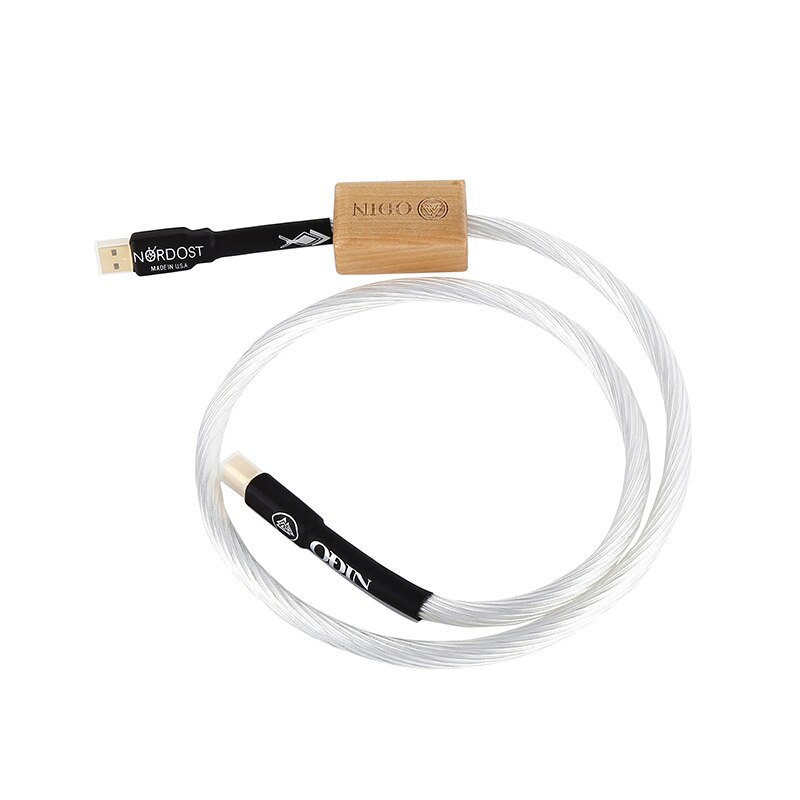 Nordost – câble USB A-B Odin DAC, câble audio, plaque à 8 cœurs, 1 pièce: 2m