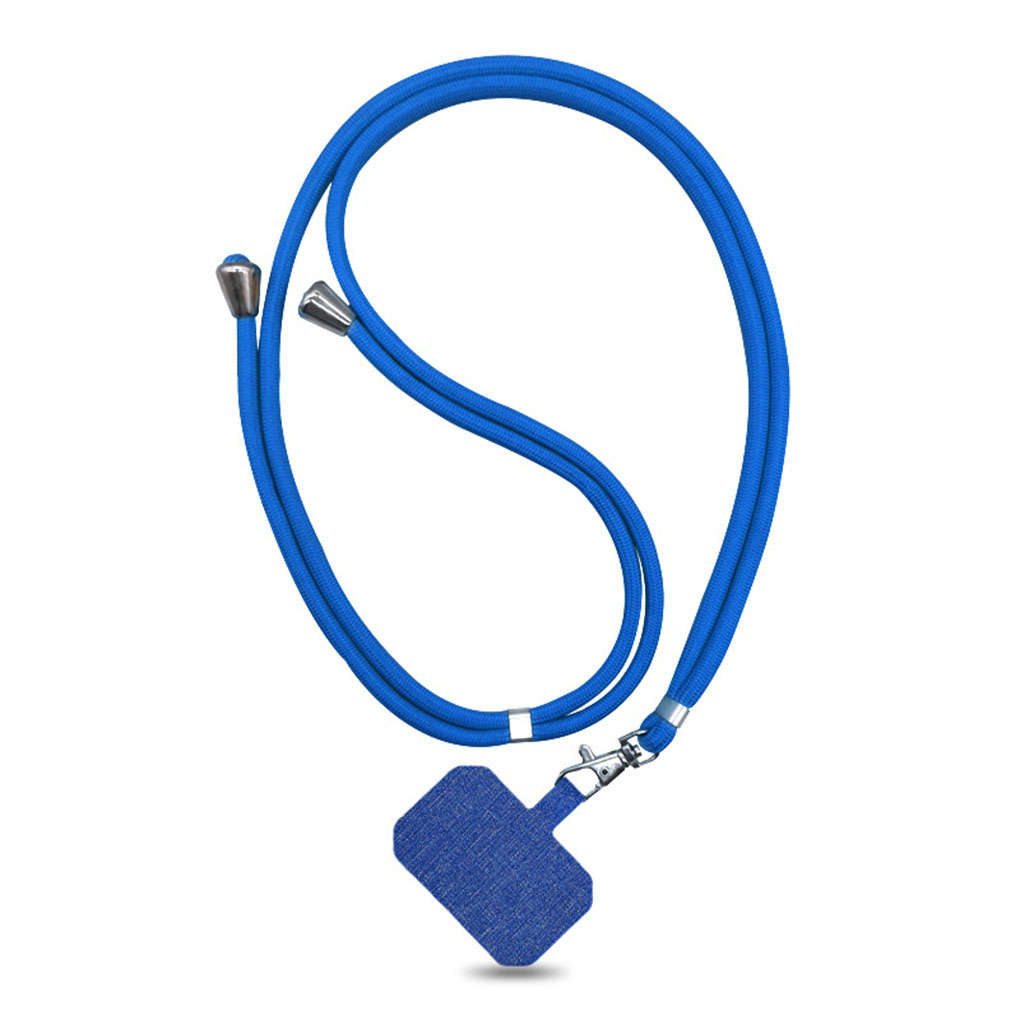 Cordón de teléfono Cordón universal para teléfono celular con correa de nailon ajustable para el cuello para iPhone 14 13 12 Pro X XR 8 7 Plus cuerda colgante: Rojo / Rosa